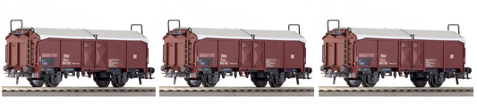 ROCO 66154 3-piece set of ÖBB sliding roof cars