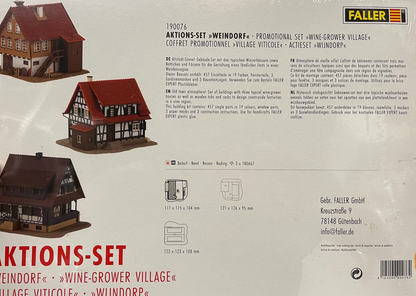 Faller 190076 - Promotional Set Wine-grower village