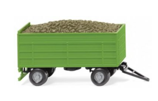 Wiking Rübenanhänger grün 1/87  0388 15