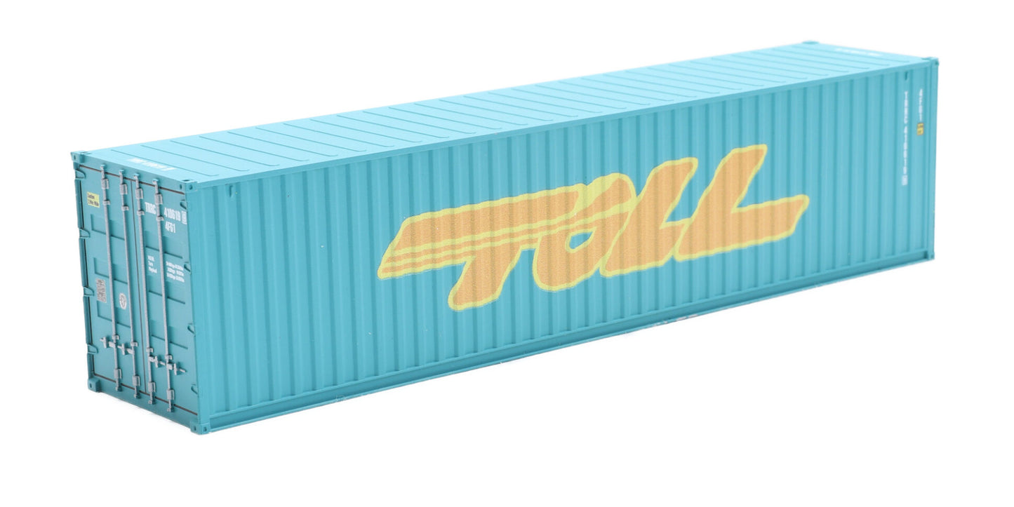 TOLL 40ft Container (H0 Gauge) 1:87 Scale