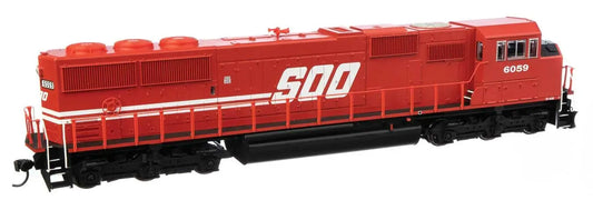 Walthers HO Scale EMD SD60M with 3-Piece Windshield - ESU(R) Sound & DCC - Soo Line #6060
