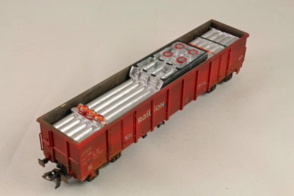Ladegüter Bauer Part #H01199 H0 Scale Silver Pipe & Connectors